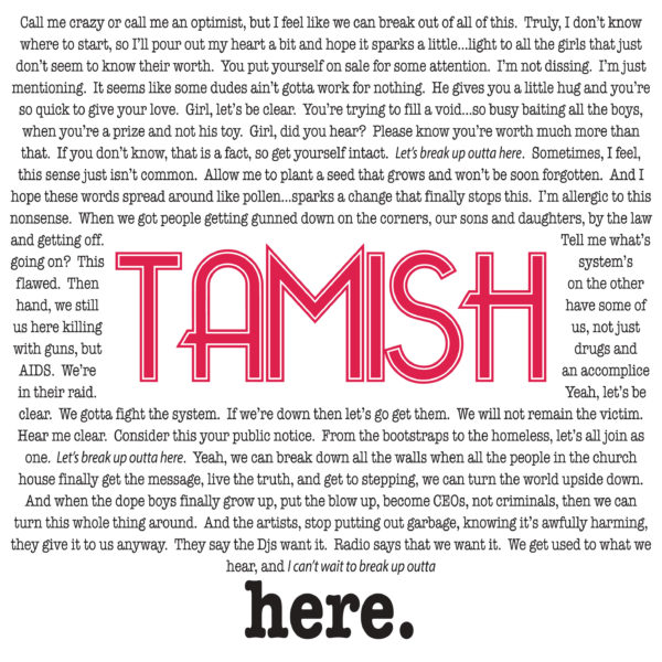HERE (COVER) Rewritten by TAMISH